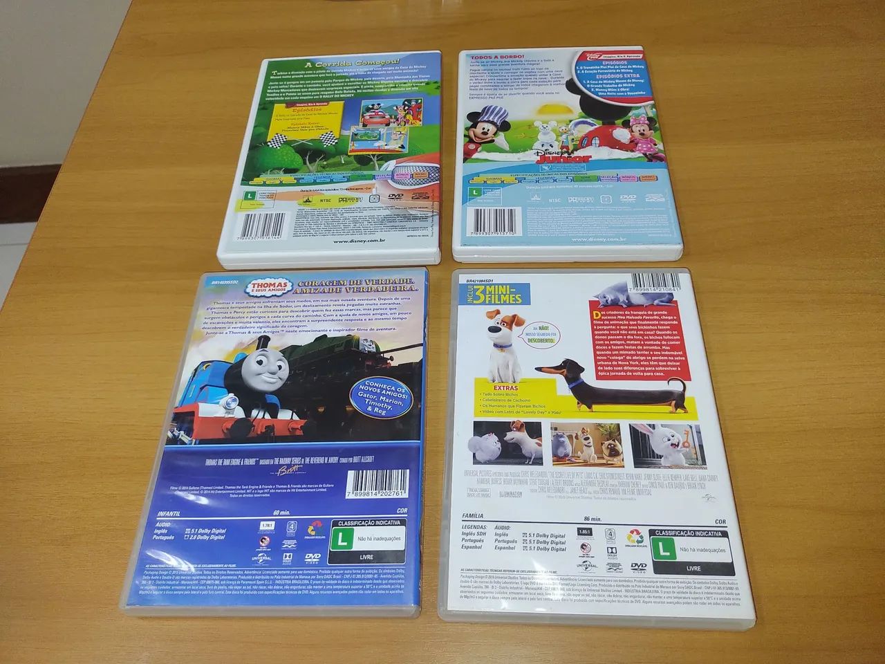 A Casa do Mickey DVDs Infantis, vários, originais, bom estado. - Foto 2