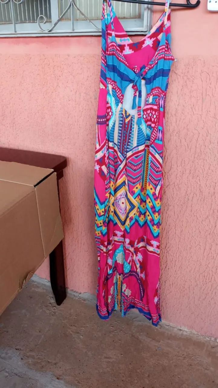 Vestido viscose M estado de novo  - Foto 3