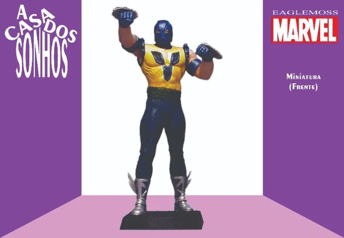 Coleção de Miniatura Marvel Eaglemoss Gladiador Nº 172 Completo - Foto 2