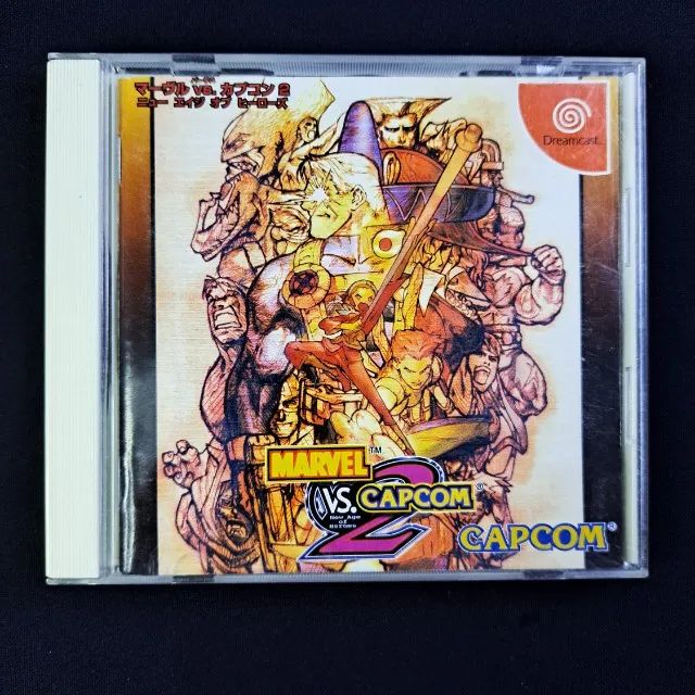 Marvel Vs Capcom 2 Original Japonês Sega Dreamcast