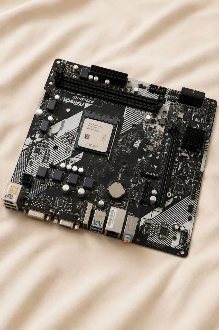 Placa A320M AsRock + AThlon 3000g