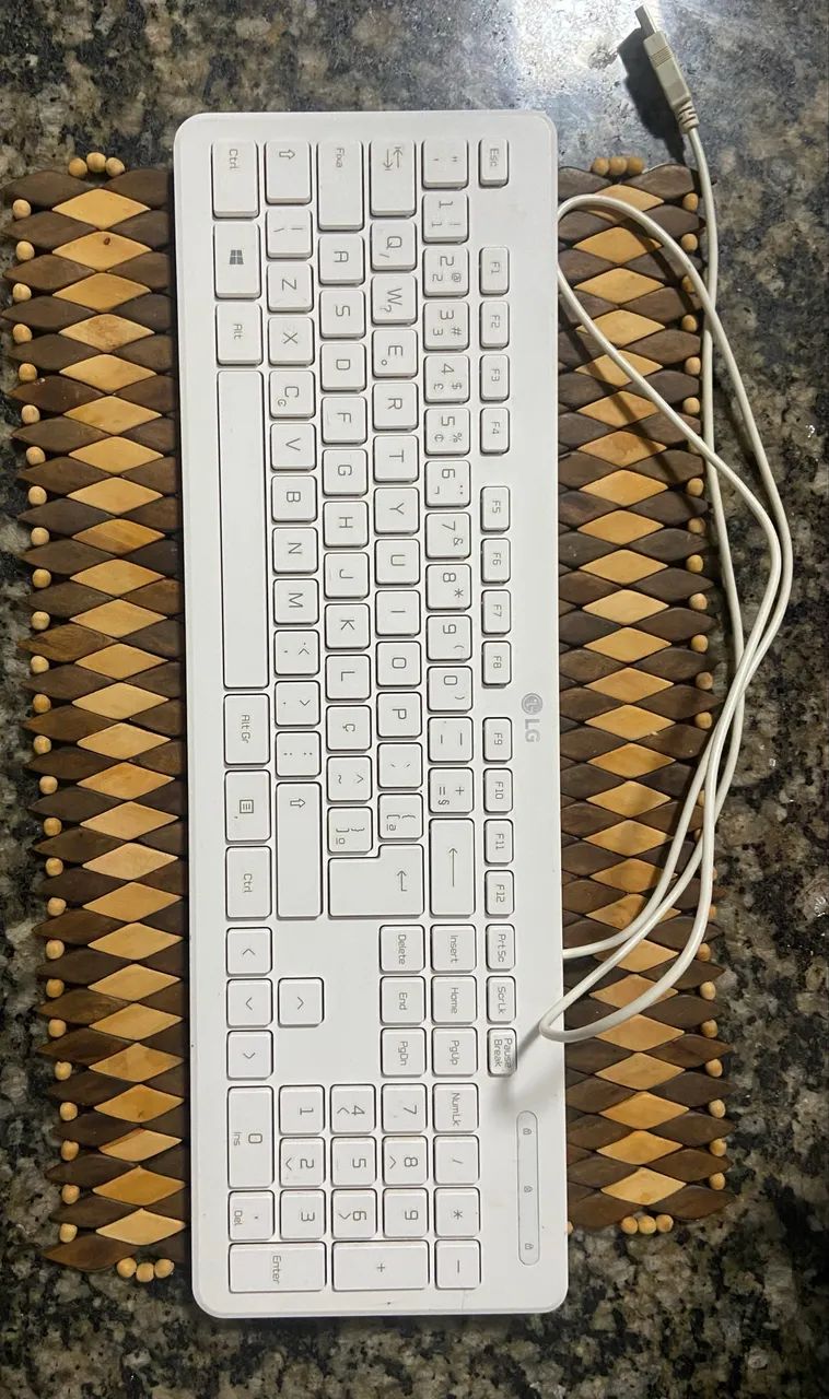 Teclado LG branco - Foto 2