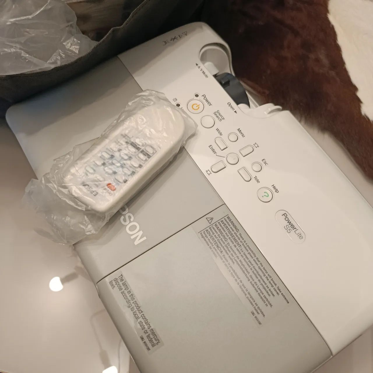 PROJETOR EPSON POWERLITE S5 - EXCELENTE ESTADO! - Foto 4