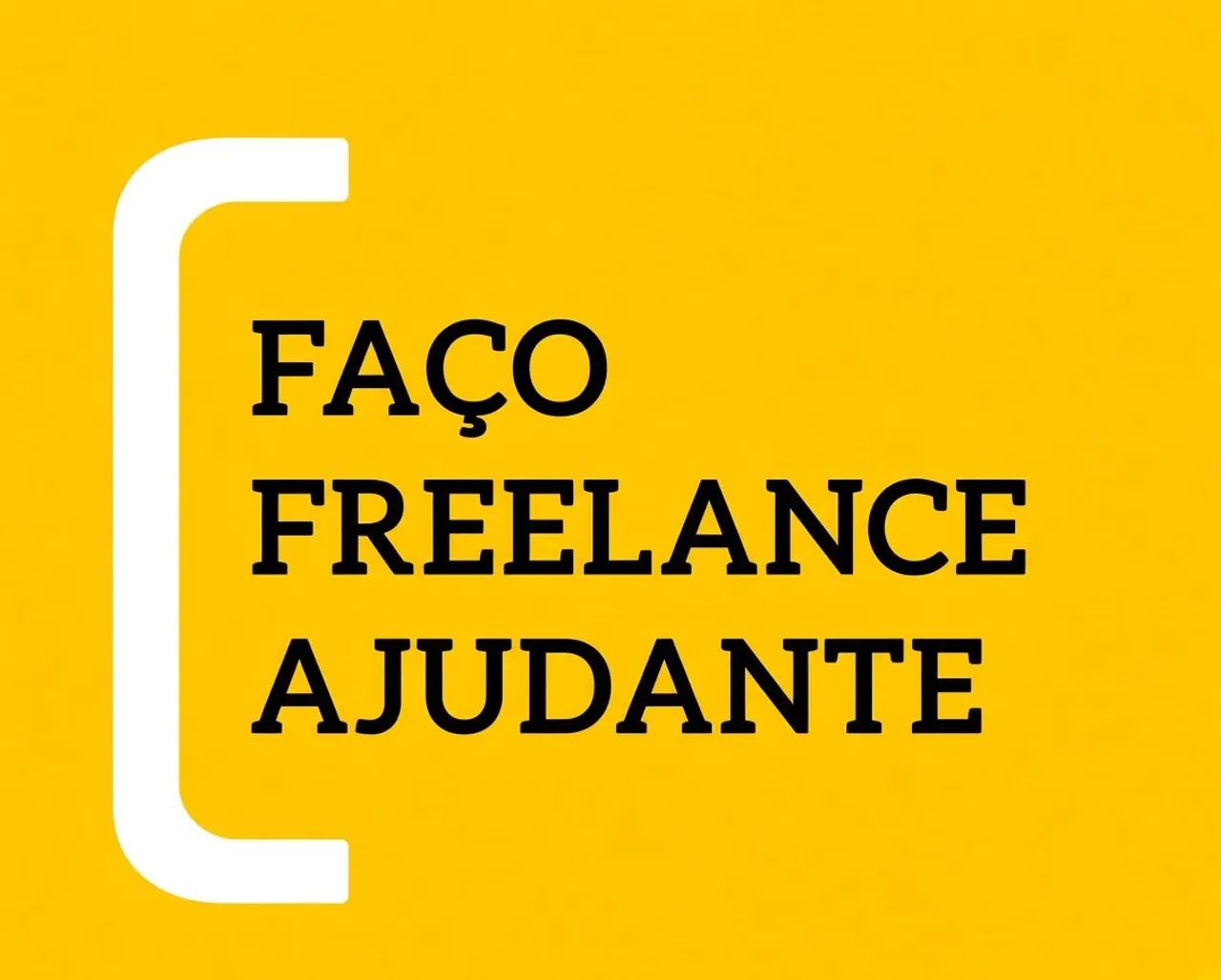 AJUDANTE DISPONÍVEL 