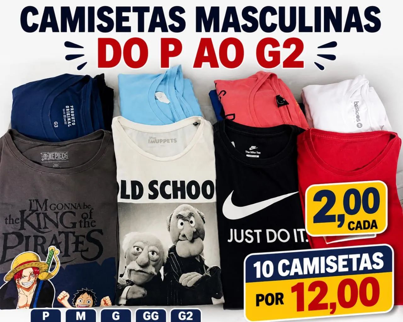 Roupas por lote