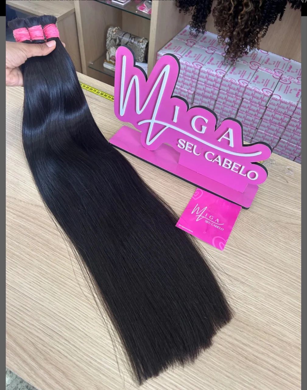 Cabelo indiano premium  65cm-100gr - Foto 3