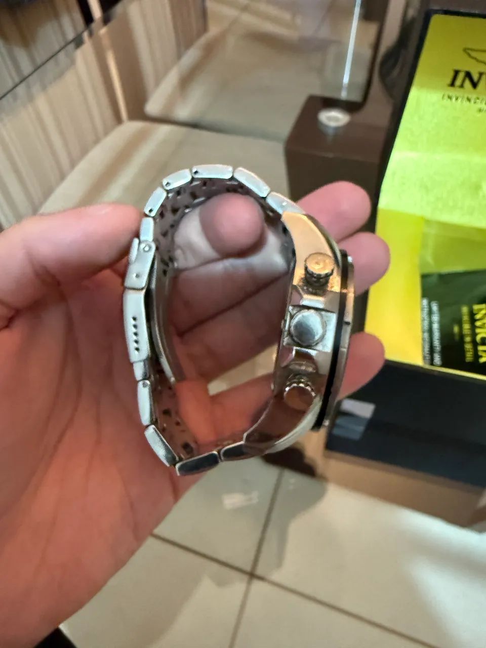 Relogio Invicta Flame Fusion Cristal usado original - Foto 3