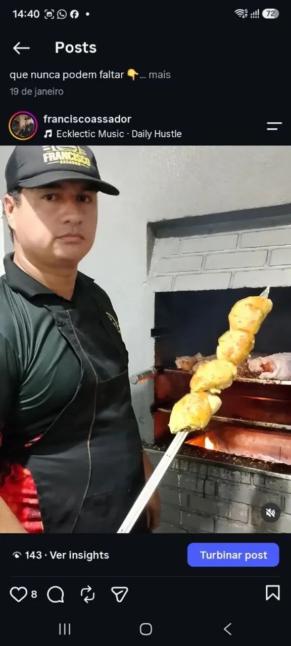 Churrasqueiro Profissional