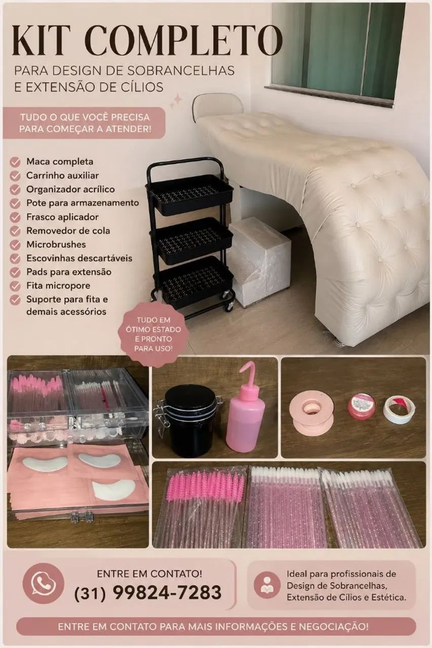 Vendo kit estética super nova 