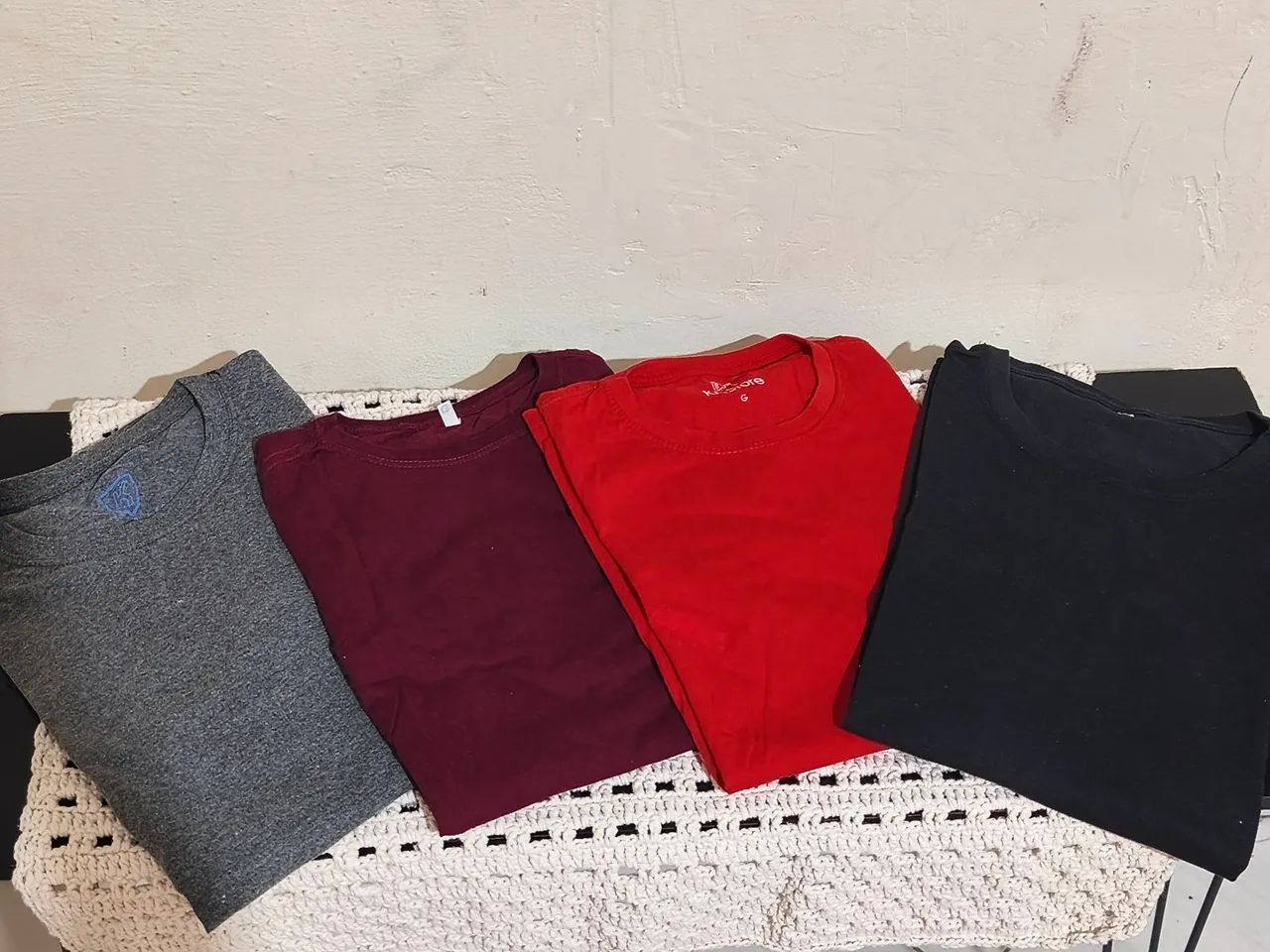 4 kit de camiseta 