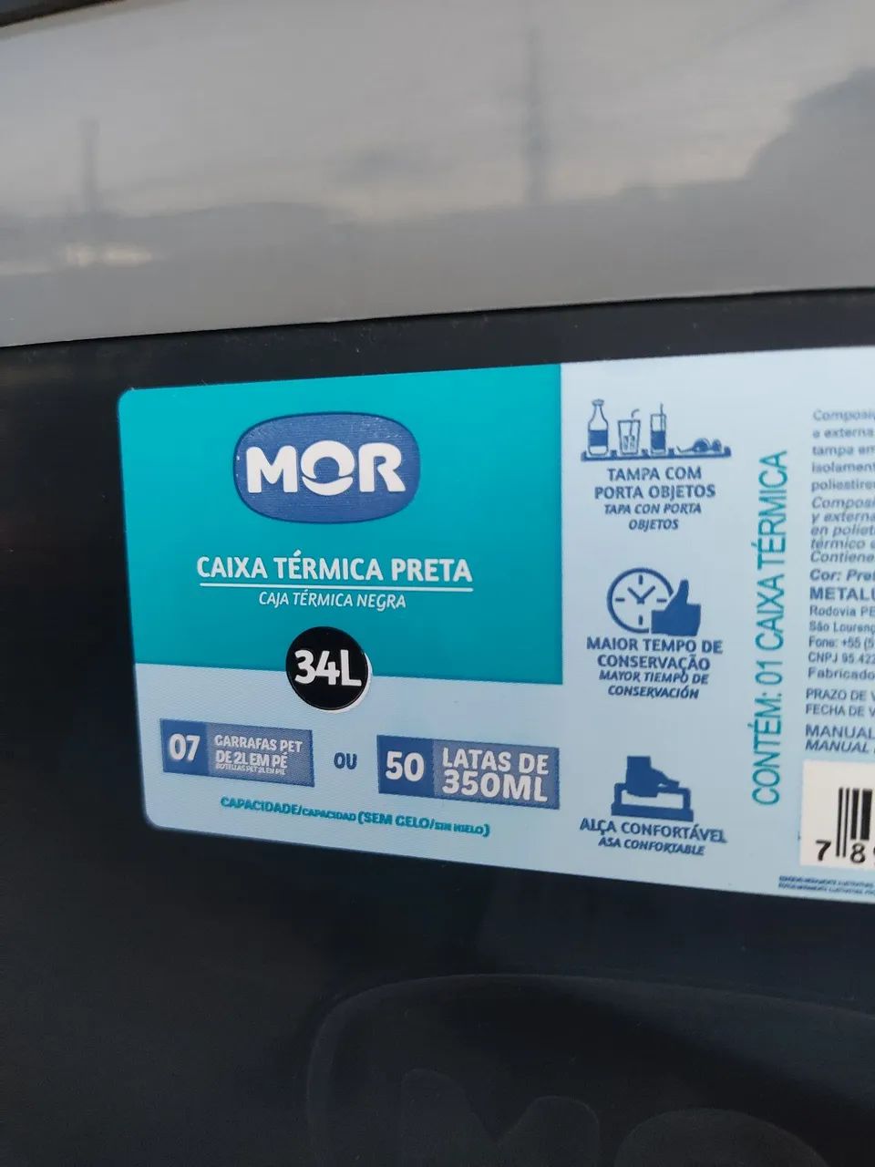 Caixa Térmica Mor 34L (Pronta entrega) - Foto 4