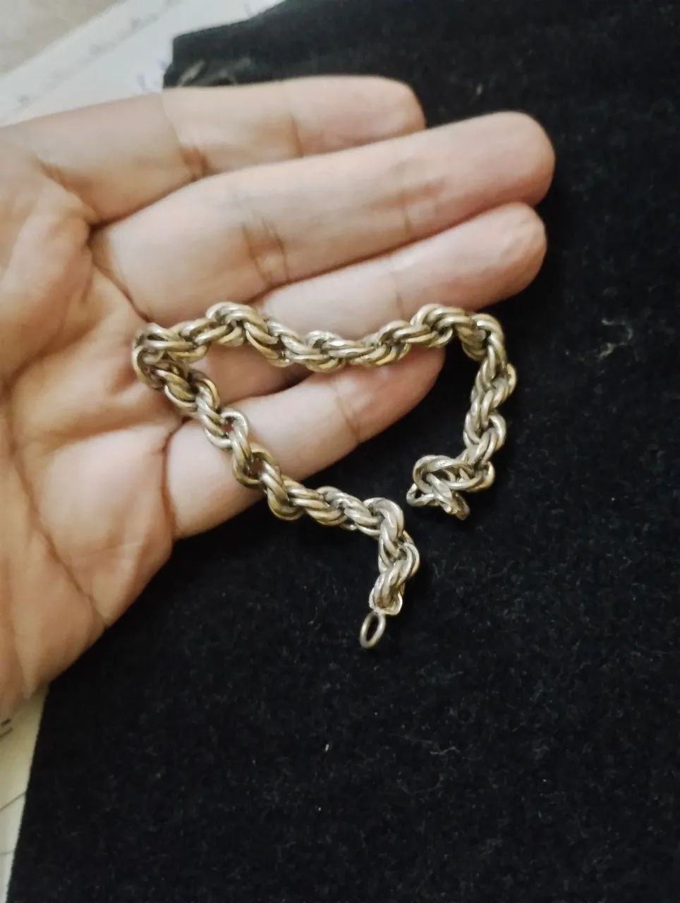 Pulseira em Prata de Lei - Foto 2