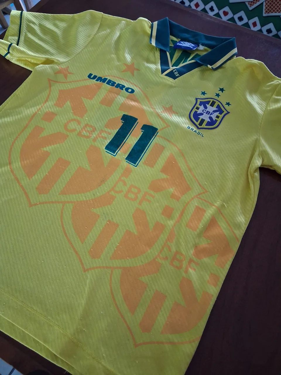 Camisa Brasil Romário 1994 - Foto 3