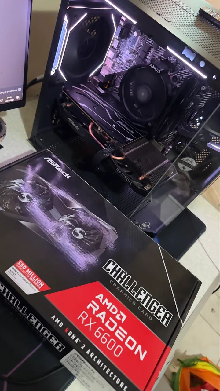 Placa de video RX 6600 8GB  - Foto 2