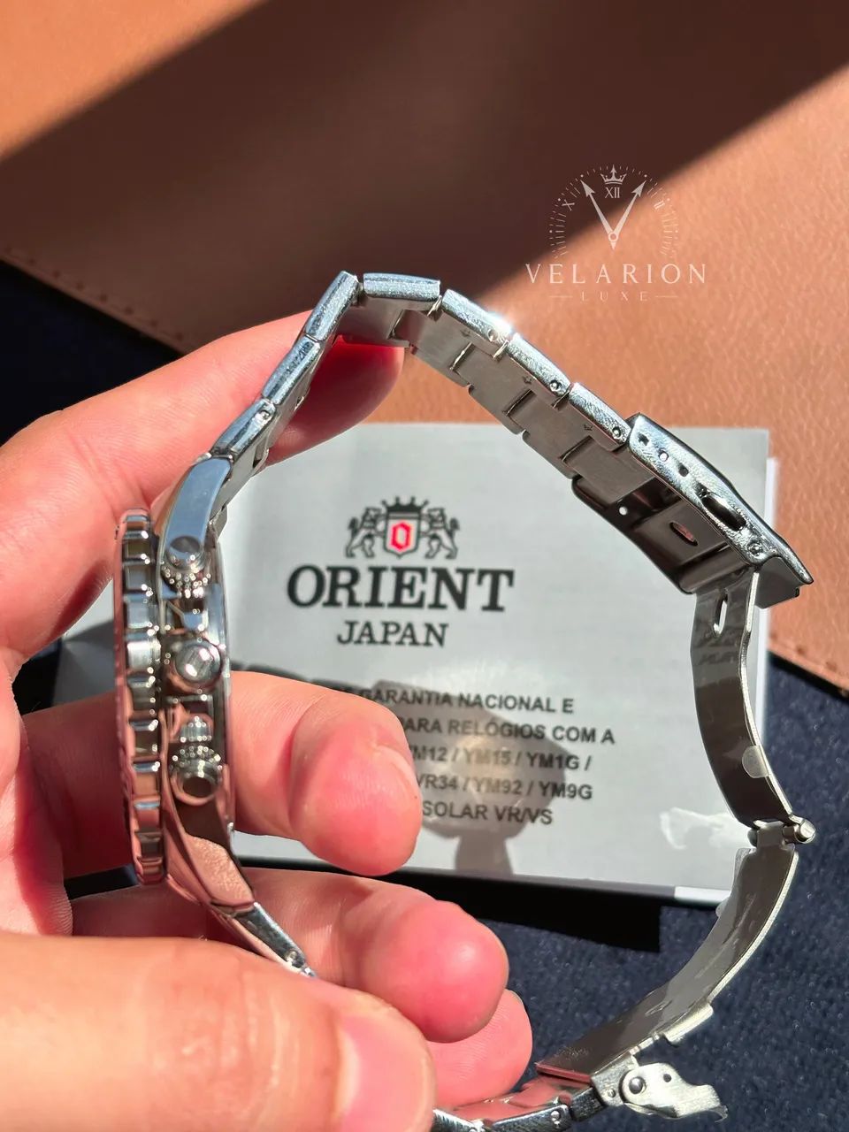 Relógio orient Solartech/ original / novo  - Foto 3