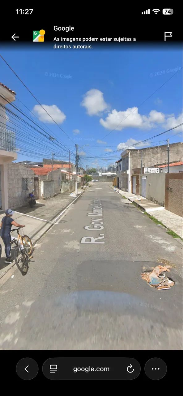 VENDO TERRENO COM CASA CONSTRUÍDA  - Foto 2