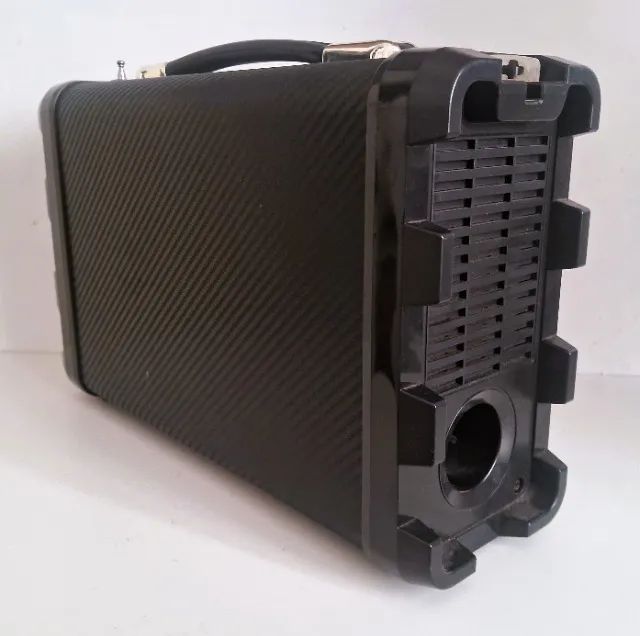 Caixa de Som Amplificada Bluetooth MP3 Com bateria  - Foto 4