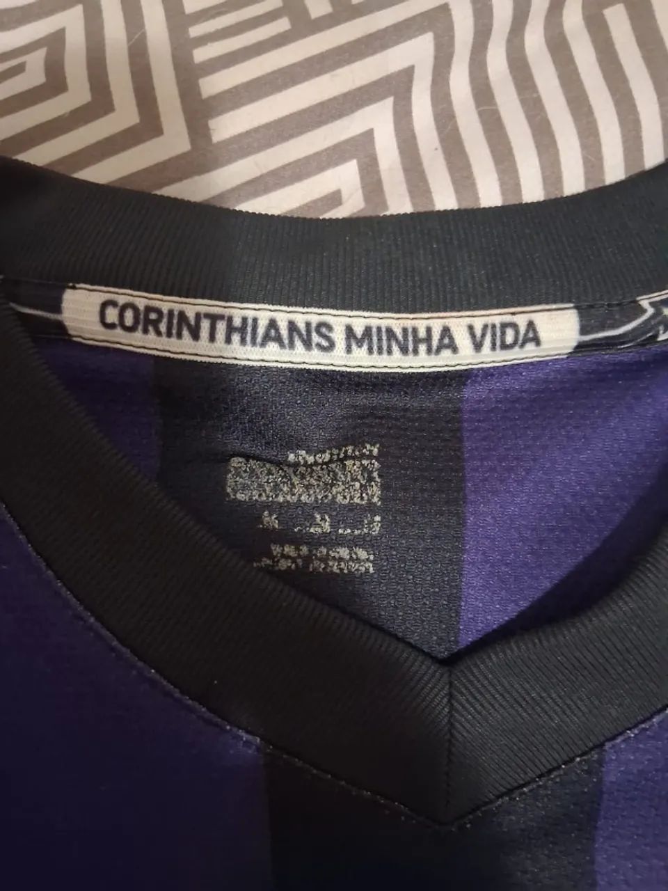 CAMISA CORINTHIANS ROXA E PRETA OFICIAL NIKE RONALDO 9 - Foto 4