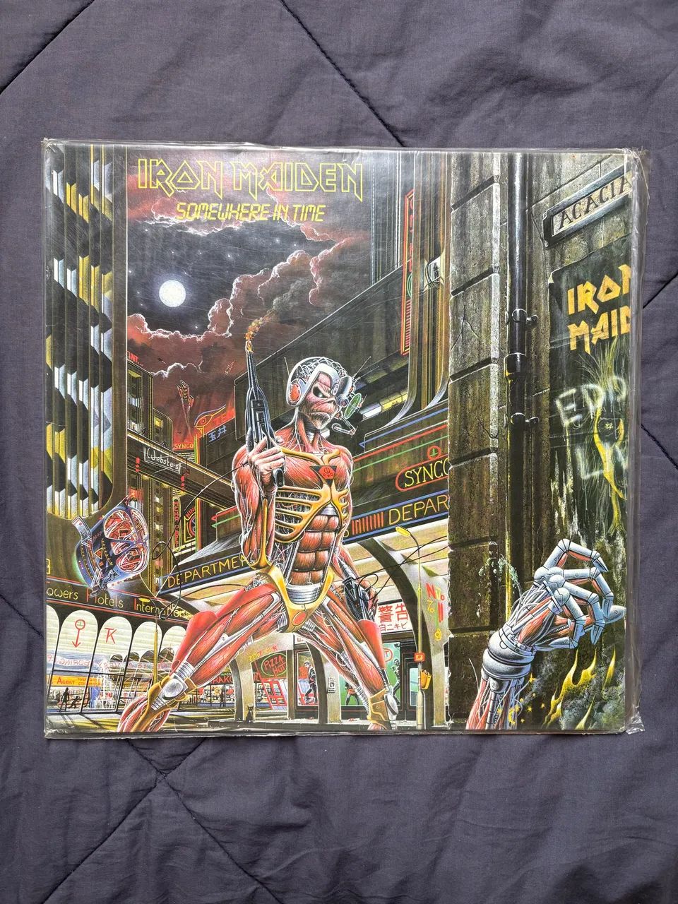 Iron Maiden - Somewhere In Time - disco vinil Lp