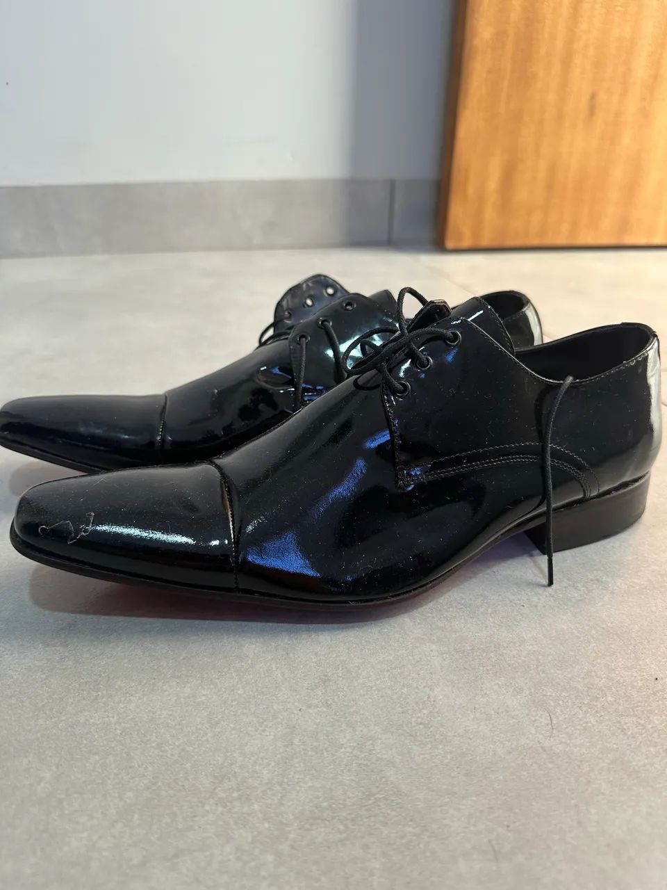 Sapatos de couro marca tchwm shoes - Foto 3
