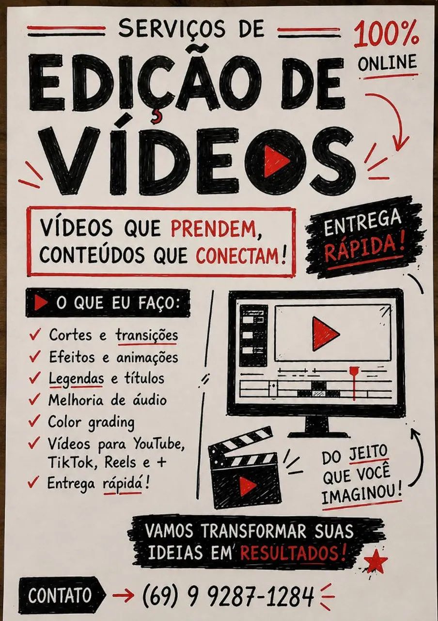Edição de vídeo 