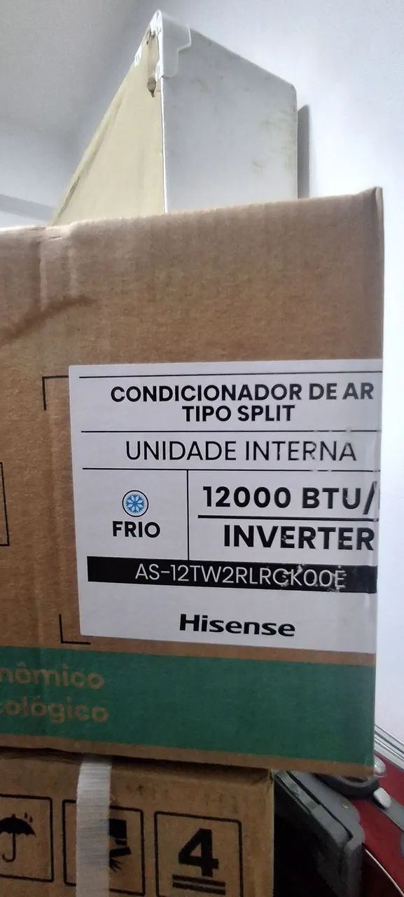 Ar condicionado Hisense 12 mil btus - Foto 2