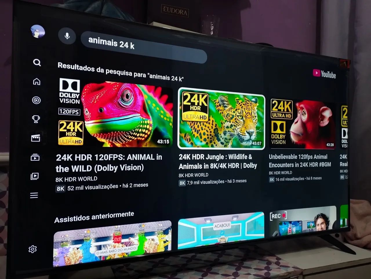TV SMART 55 POLEGADAS NA CAIXA  - Foto 4