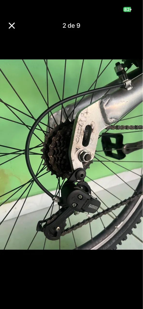 Bicicleta alumínio  - Foto 3