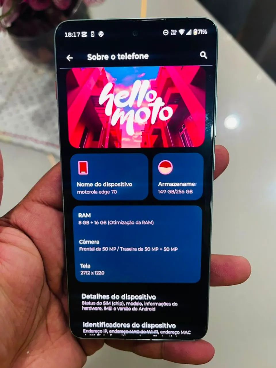 Moto Edge 70  - Foto 4