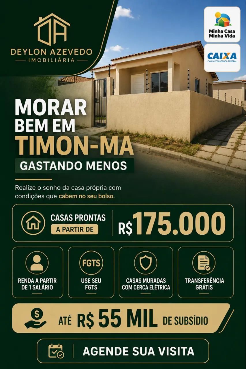 Casas a venda em Timon-MA