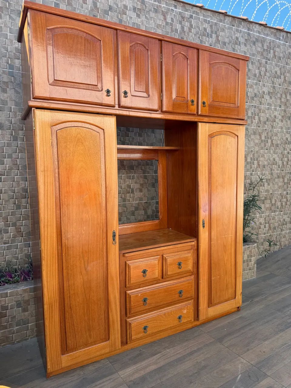 guarda-roupa de madeira - Foto 2