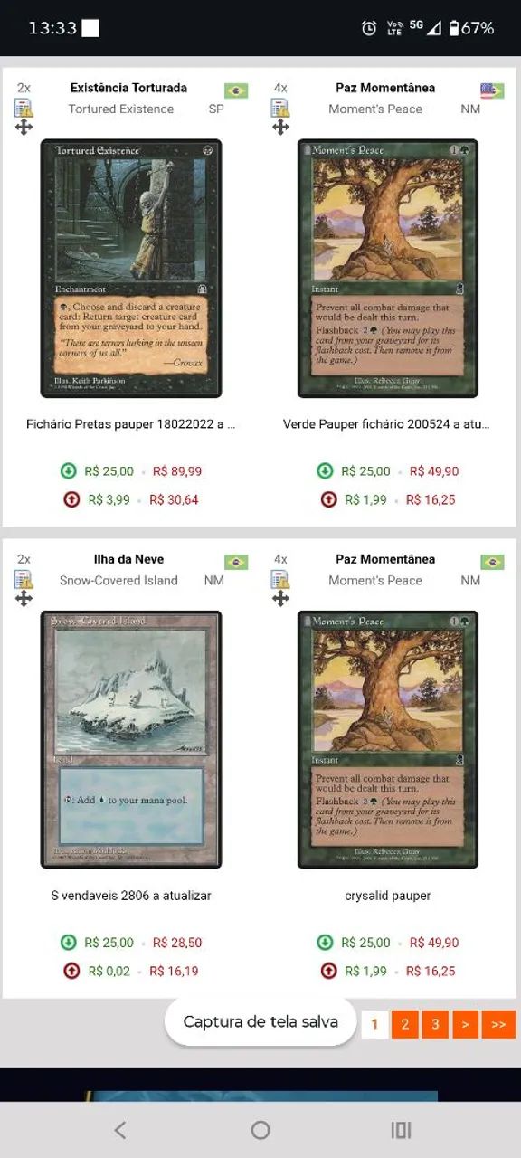 Cartas de Magic Compra e venda - Foto 3
