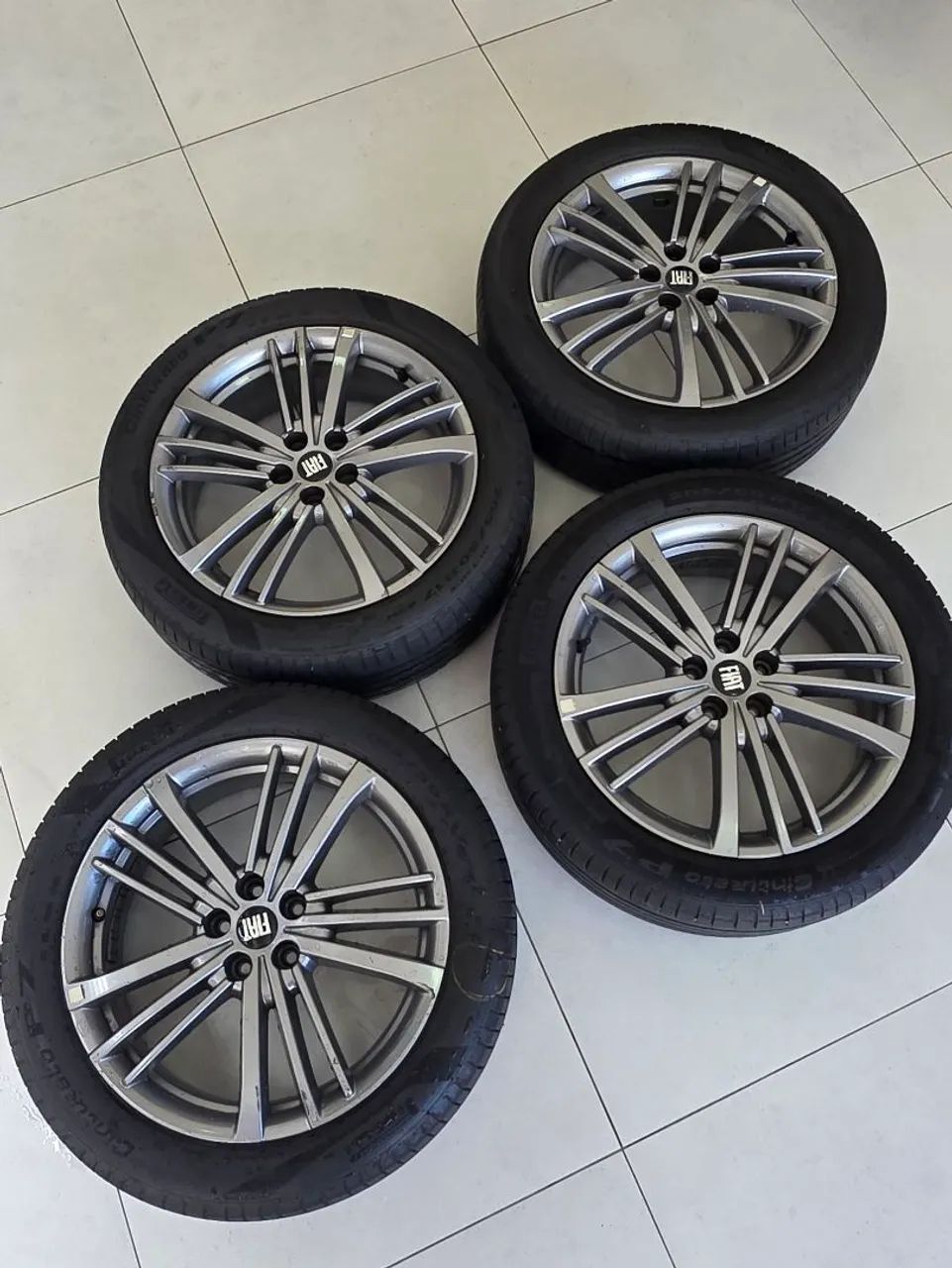 Rodas originais do Fiat fastback