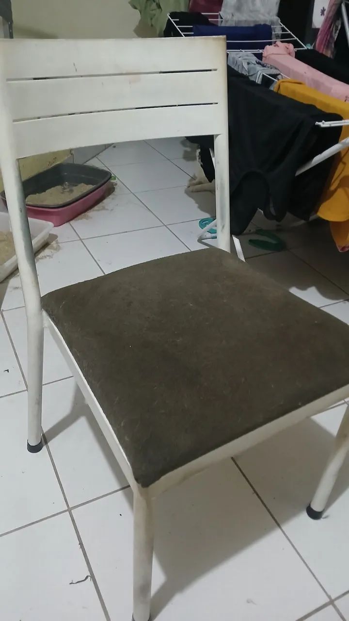 2 cadeiras de ferro acolchoadas - Foto 3