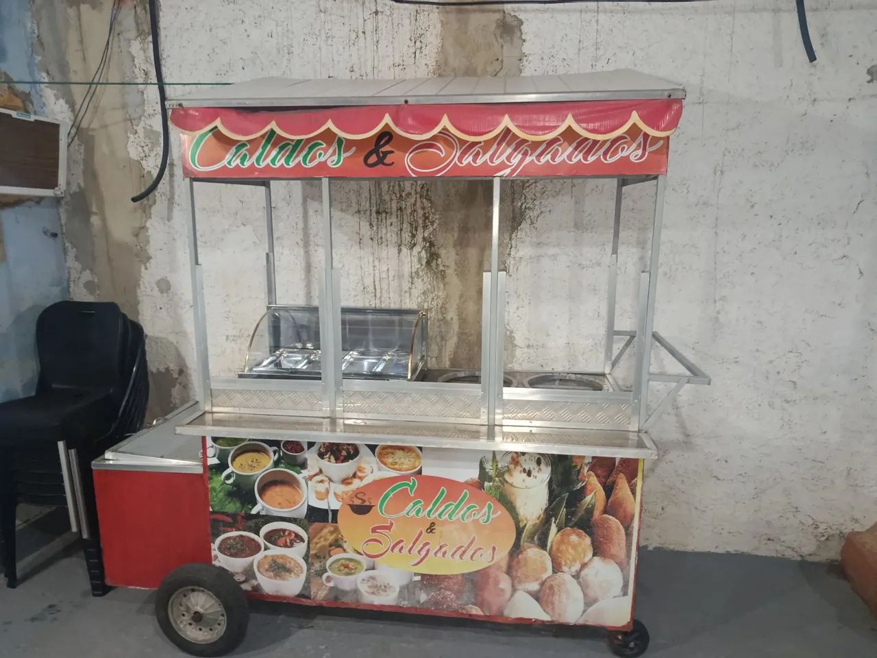 Vendo trailer de caldos e salgados, ideal pra começar a vender salgados  - Foto 4