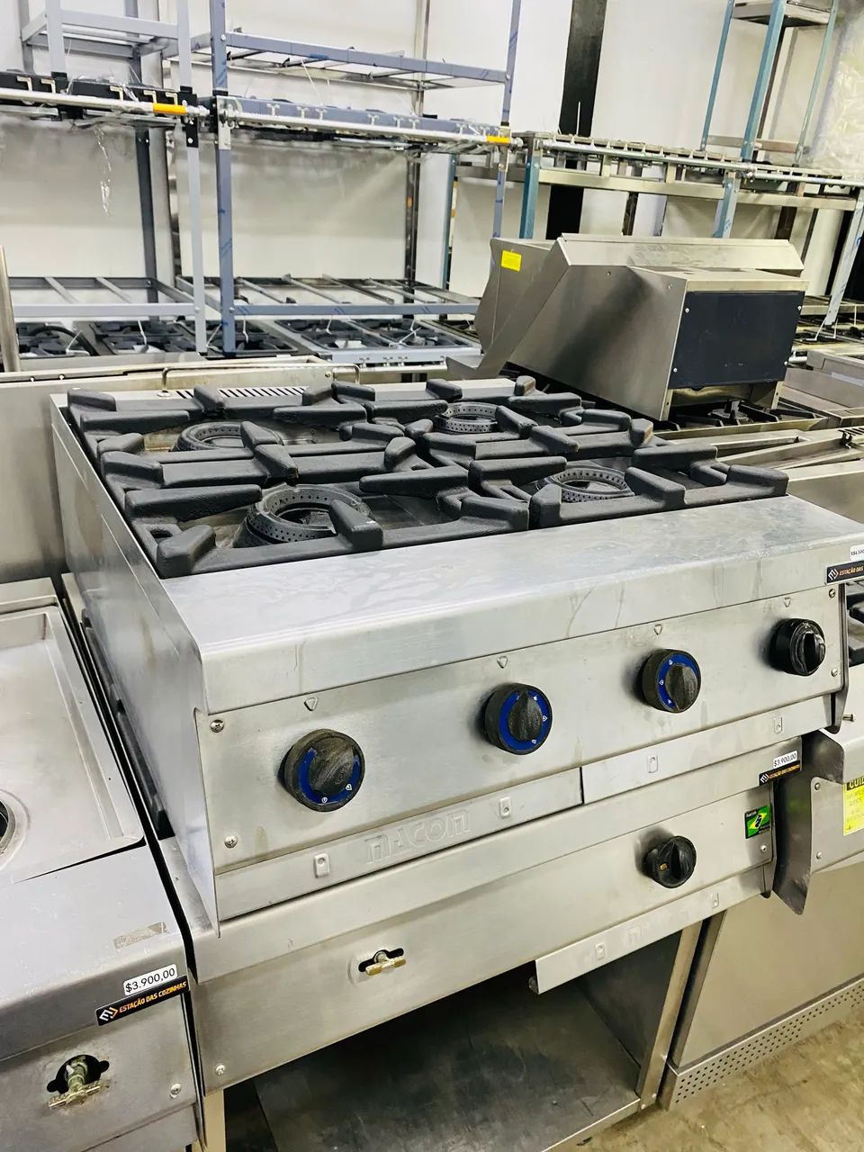 Fogão 04 bocas a gás Macom - Foto 3