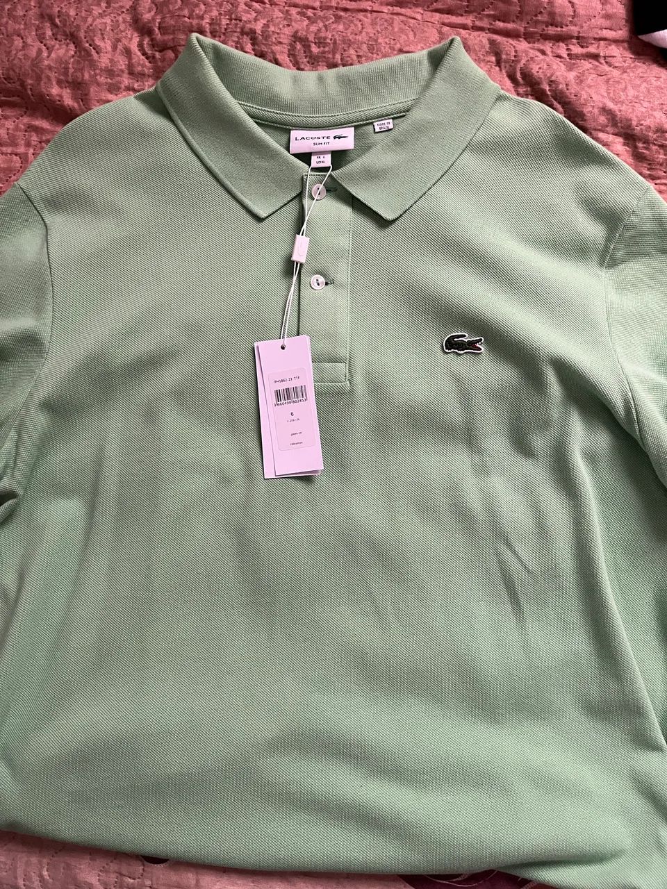 Camisa Polo Lacoste Slim Fit - Tamanho 6