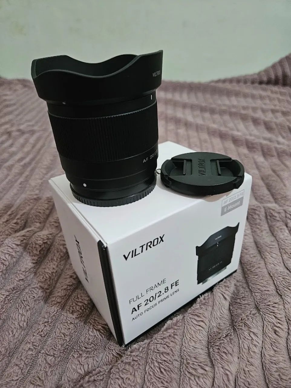 Lente Viltrox 20mm 2.8 para Sony - Lacrada