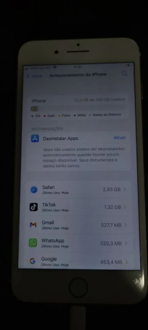 V/T iPhone 7 plus 256g 100%