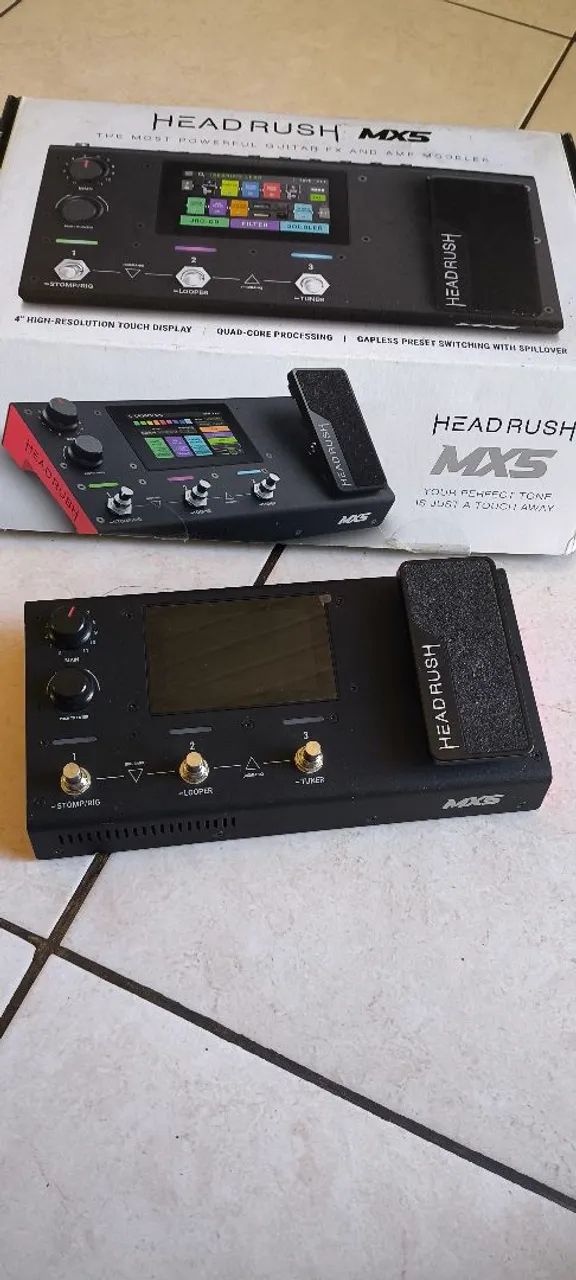 Headrush mx5 novíssima! NEGOCIÁVEL - Instrumentos musicais