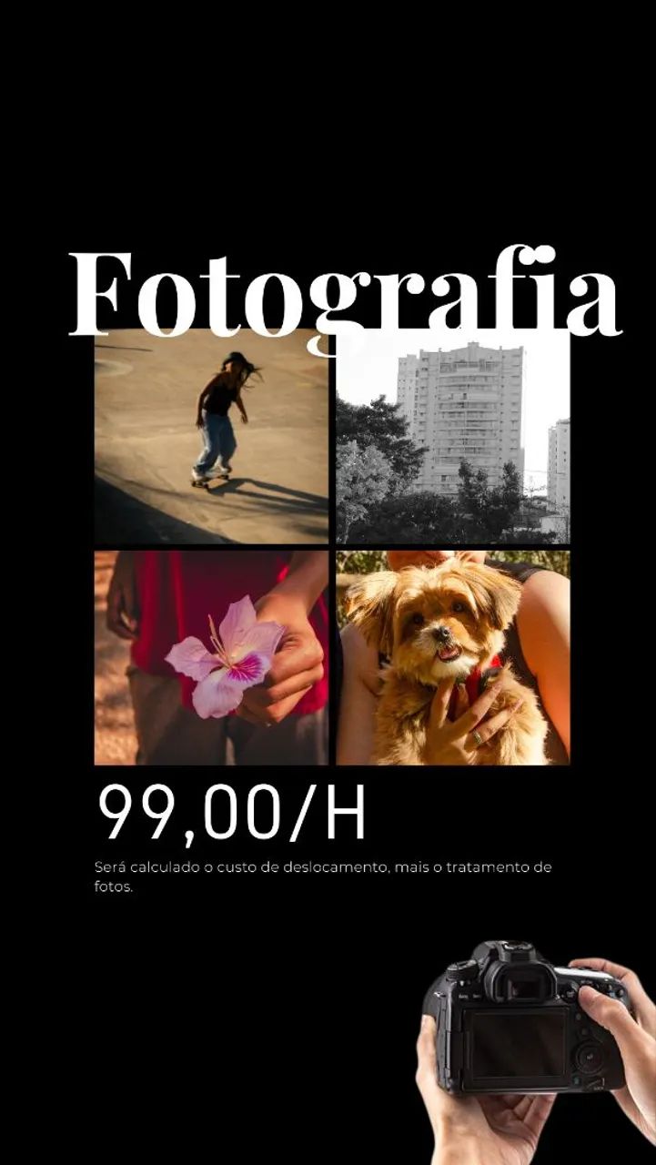 FOTOGRAFIA MELHOR PREÇO. 