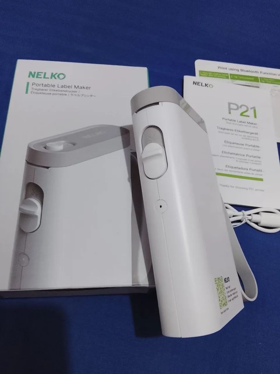 Mini impressora para fazer etiqueta personalizada 
