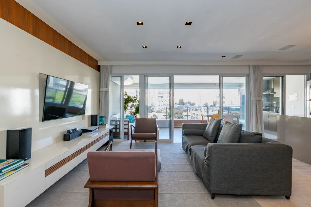 Apartamento para venda em Brooklin com 2 quartos, sendo 2 suítes, 138m² - Foto 3