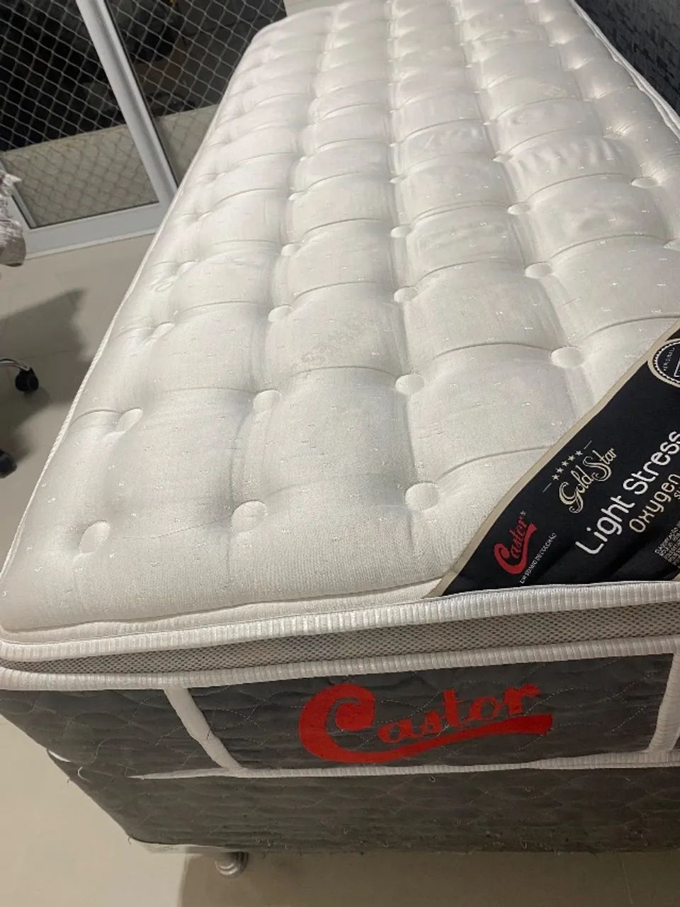 Cama  box + colchão Castor solteiro  - Foto 4