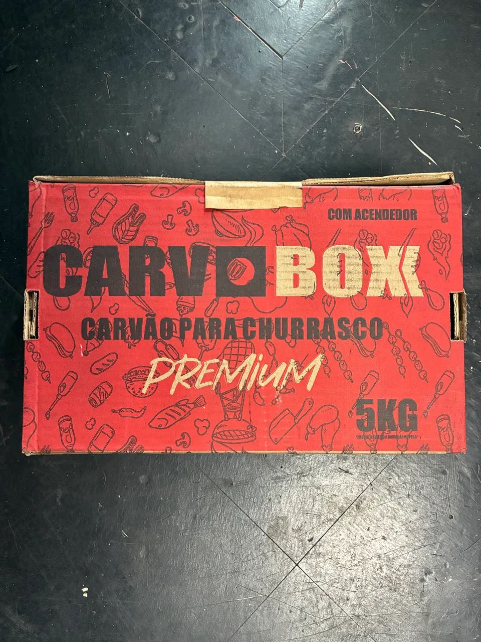 CARVOBOX Carvao premium para churrasco 