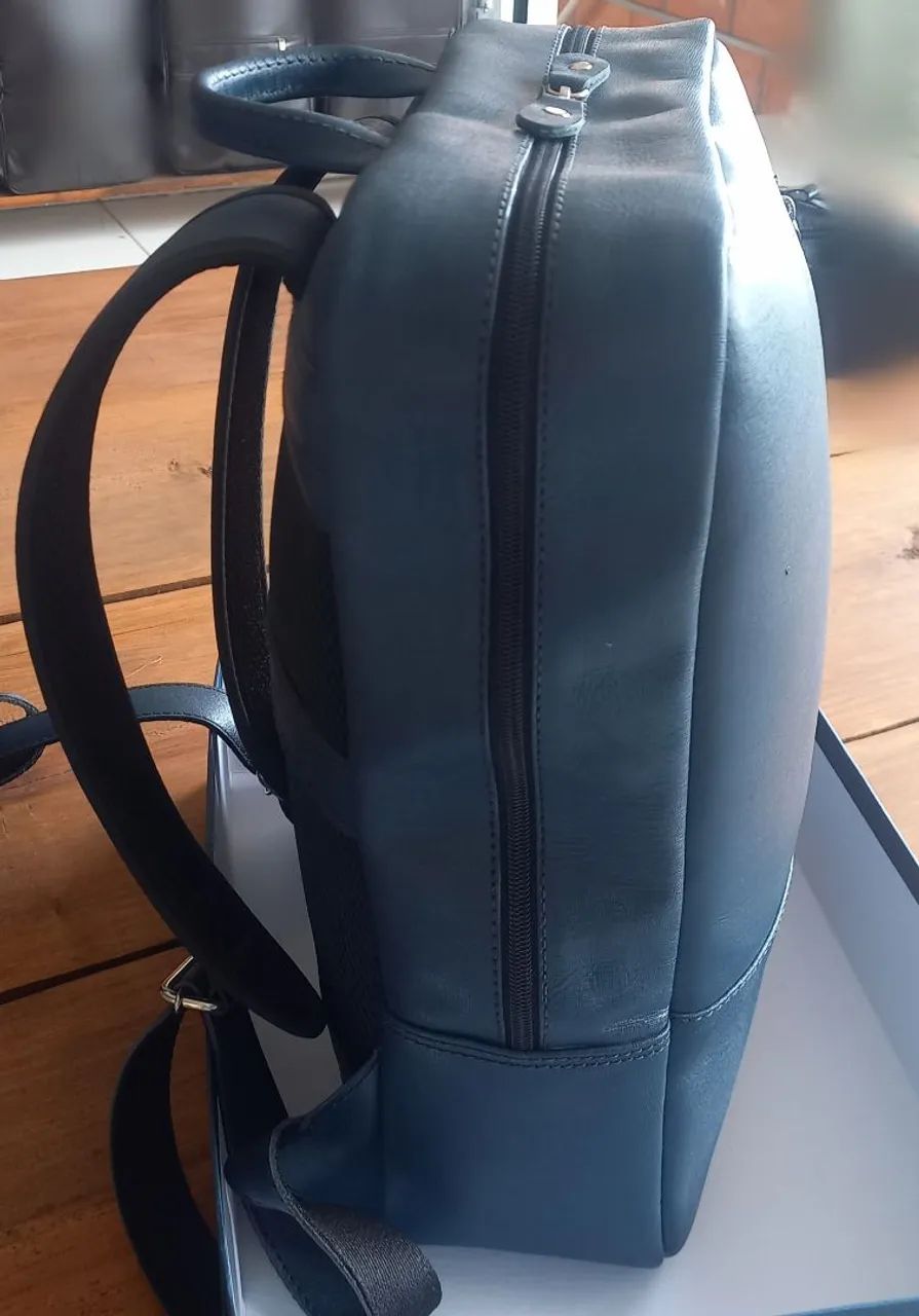 Mochila executiva de couro prada  - Foto 2