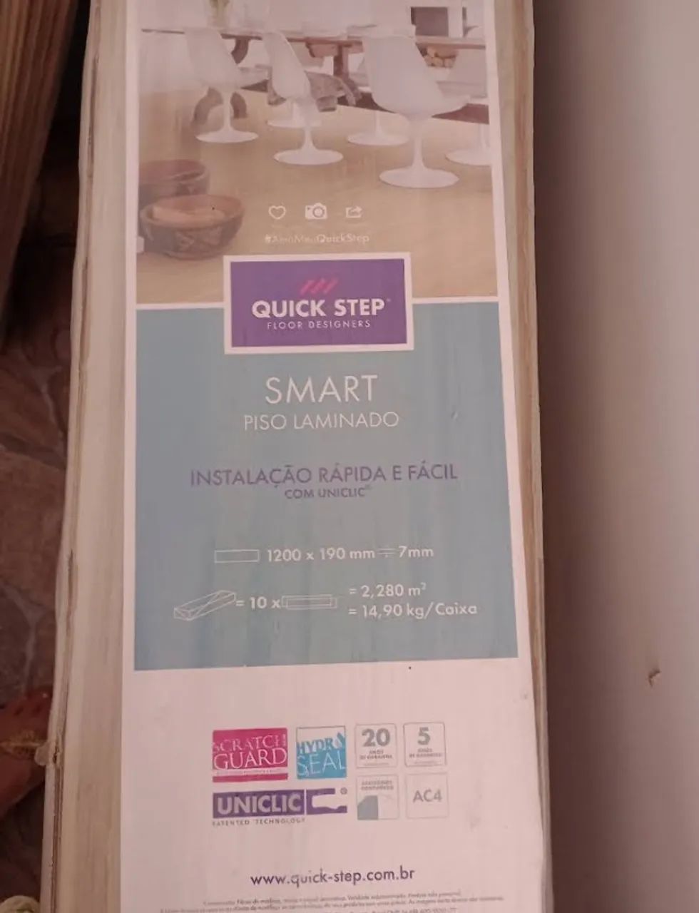 Piso Laminado Quick Step Smart  - Foto 3