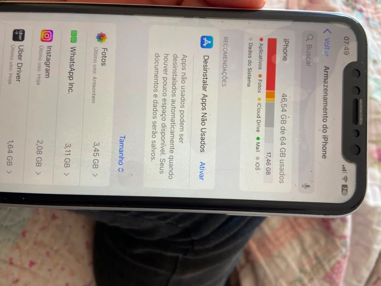 IPHONE XR VENDO OU TROCO POR ANDROID - Foto 5