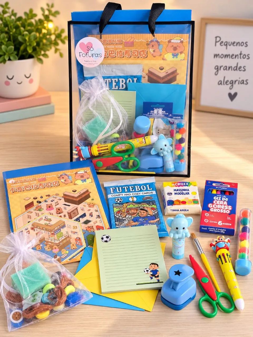Kits para soltar a imaginação 