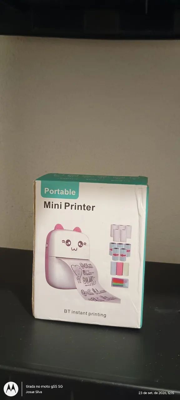 Mini impressora térmica bluetooth  - Foto 3